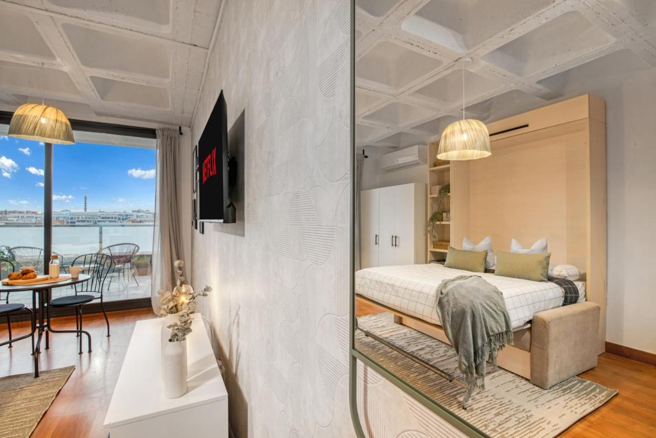 Cozy Penthouse, 20 Min To Downtown, Alcala Norte Madrid Exteriör bild